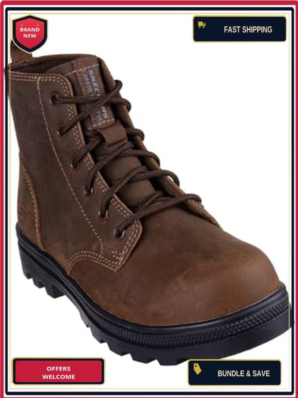 Safety Toe Work Boots - Slip Resistant - Electrical Hazard - Women's Ankle Boots